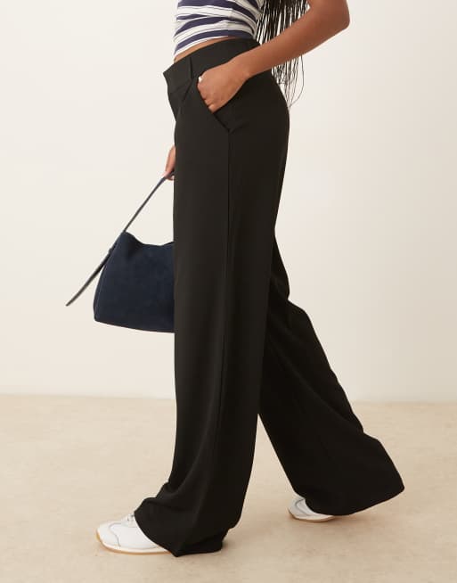 JDY - Elegante broek met wijde pijpen in zwart, 5 van 5