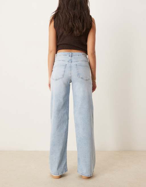 JDY - Felina - Jean ample à taille haute - Bleu clair, 2 de 5