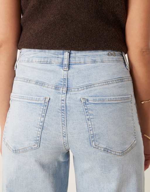 JDY - Felina - Jean ample à taille haute - Bleu clair, 4 de 5
