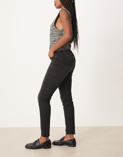 JDY Fina skinny jeans in black , 2 of 5