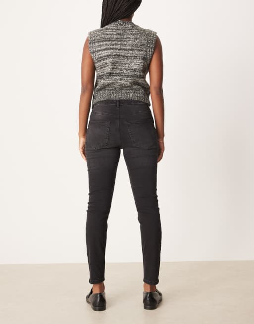 JDY Fina skinny jeans in black , 3 of 5