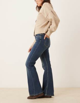 Jdy Flared Jeans In Blue