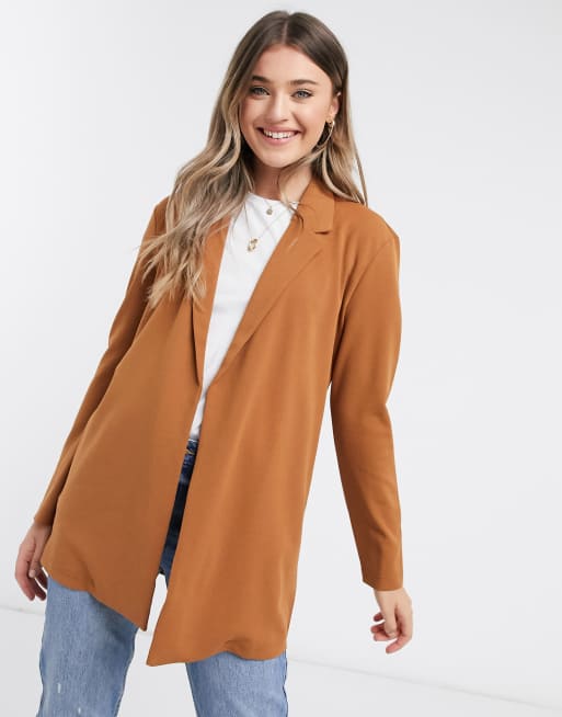 JDY – Geggo – Brun kavaj i longline