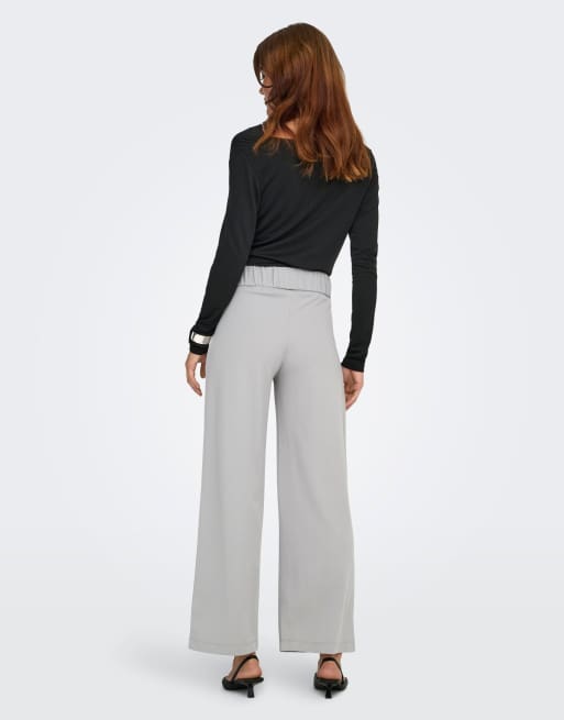 JDY Geggo Life long new trousers in grey, 2 of 7