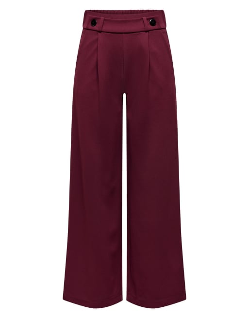 JDY Geggo Life nouveau pantalon long violet, 6 de 7