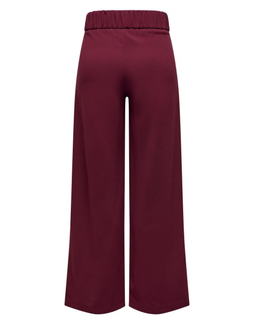 JDY Geggo Life nouveau pantalon long violet, 7 de 7