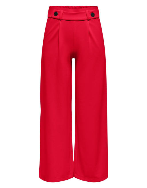 JDY Geggo Life pantalones largos nuevos en rojo, 6 de 7