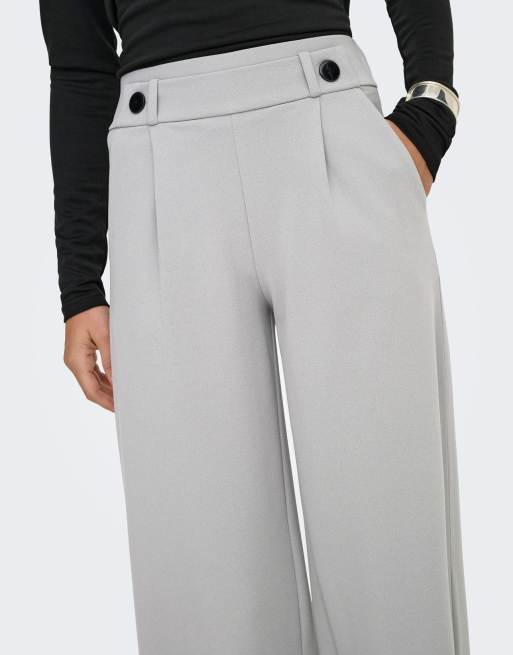 JDY Geggo Life pantalones largos nuevos grises, 4 de 7