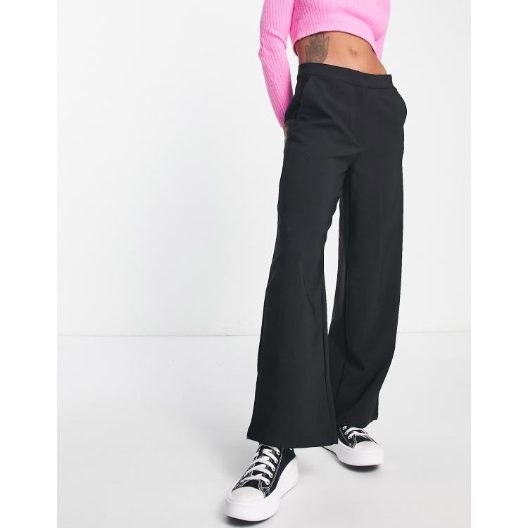 Stone High Waist Wide Leg Trousers