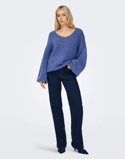 JDY Jersey de punto en denim blanqueado, 3 de 7