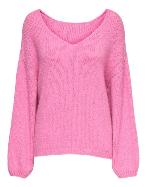 JDY jersey de punto rosa intenso, 6 de 7