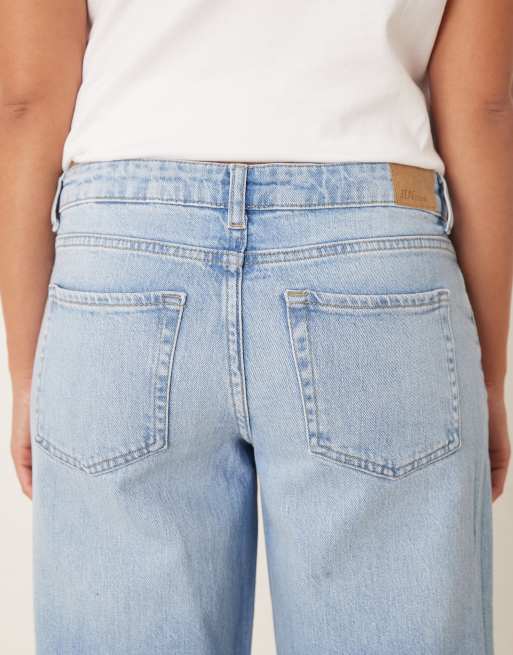 JDY - Katie - Jeans met lage taille en rechte pijpen in lichtblauw, 4 van 5
