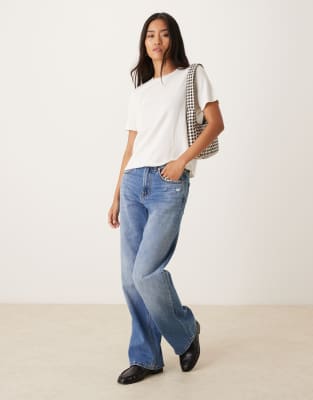Jdy Knitted Tee In White