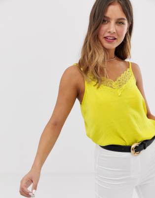 yellow cami