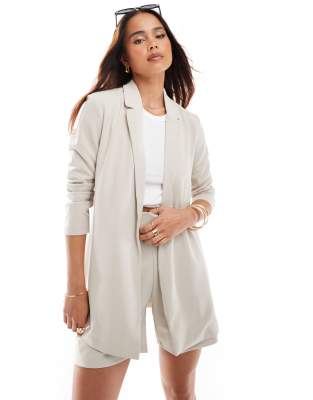 JDY - Leichter Blazer in Stein-Neutral