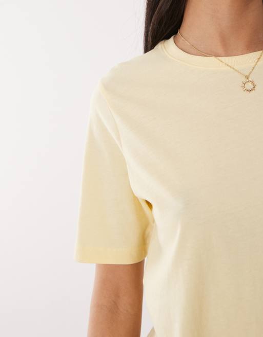 JDY – Ljusgul t-shirt, 3 av 4