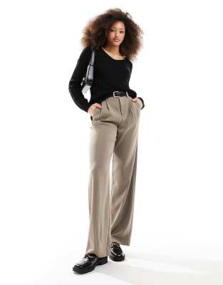 Jdy Long Sleeve Slouchy Sweater In Black