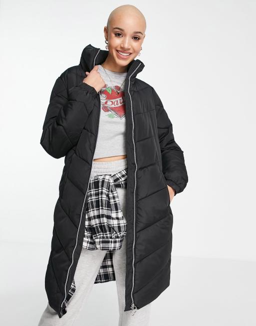 Chevron store padded coat