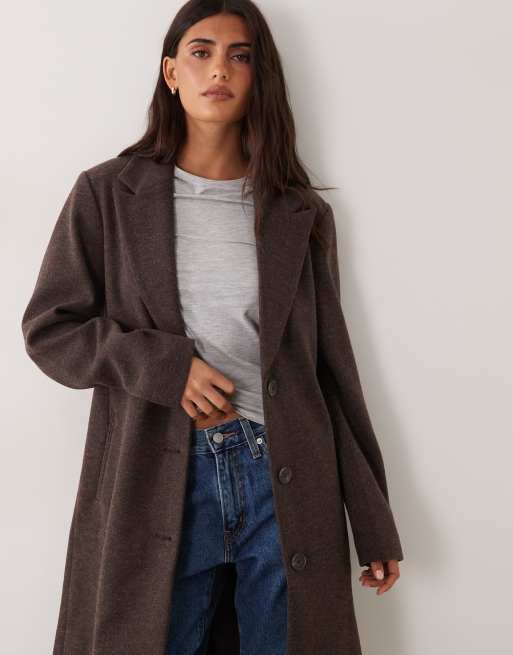 The Softmachine ALDO COAT ダークブラウン The Softmachine ALDO COAT