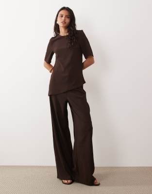 Jdy Loose Pants In Brown