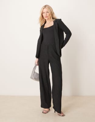 JDY lurex co ord in black  ASOS Sale