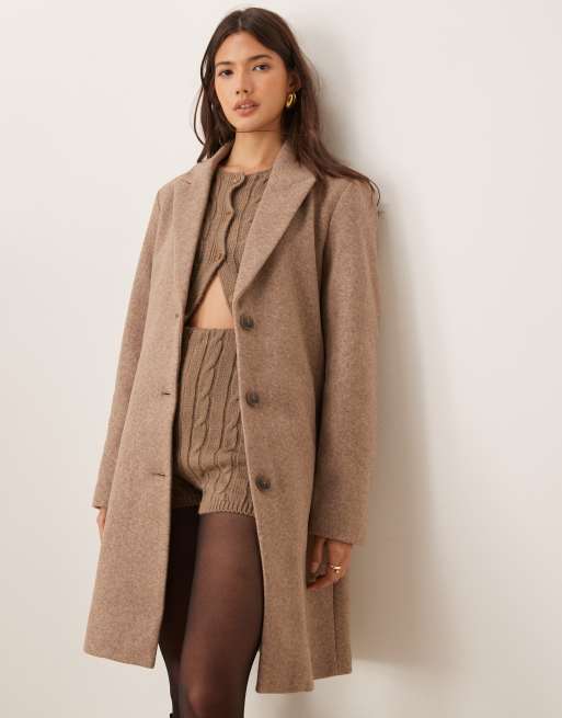 JDY - Manteau long - Beige foncé, 4 de 4