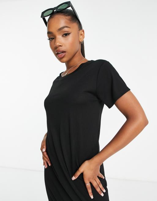 T shirt dress clearance with slits on side