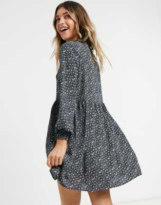 Jdy ditsy fashion printed smock dress