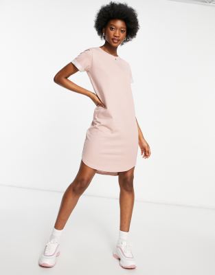 Jdy Mini T-shirt Dress In Pink