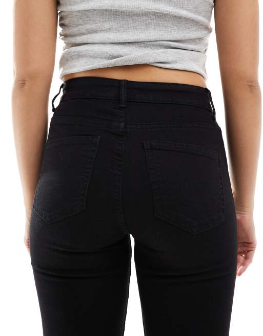 JDY Moon high waist skinny jeans in black , 5 of 5