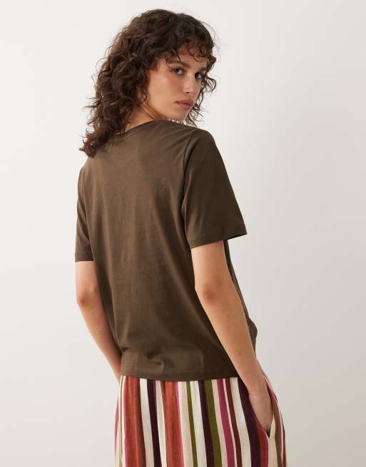 JDY – Mörkbrun t-shirt, 3 av 4