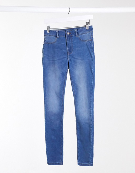 JDY nikki regular fit jegging jeans in light blue