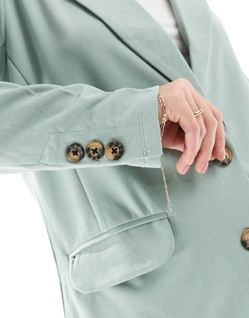 JDY - Oversized blazer in saliegroen, deel van co-ord set, 3 van 4
