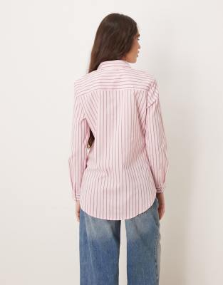 Jdy Oversized Shirt In Pink