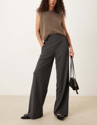 Pantalon ample et ajusté - Anthracite-Gris XS L30