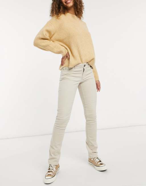 Pantalon discount skinny beige