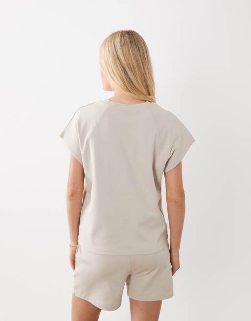 JDY - Pantaloncini color pietra in coordinato, 4 di 5