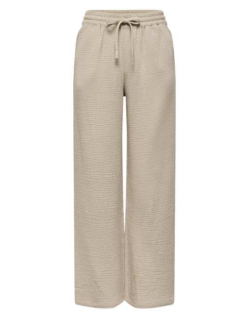 JDY pantalones de pernera ancha en marrón oxford, 6 de 7