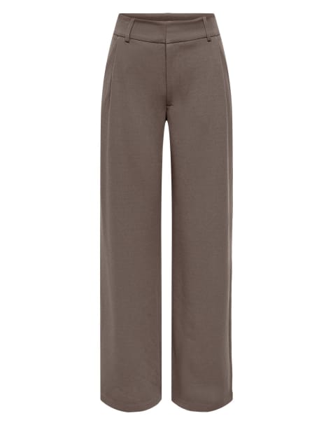 JDY - Pantalones marrón chocolate - view 1