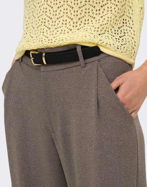 JDY - Pantaloni marrone cioccolato, 4 di 7