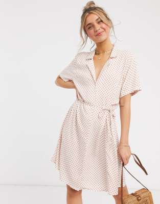 patterned overall dress