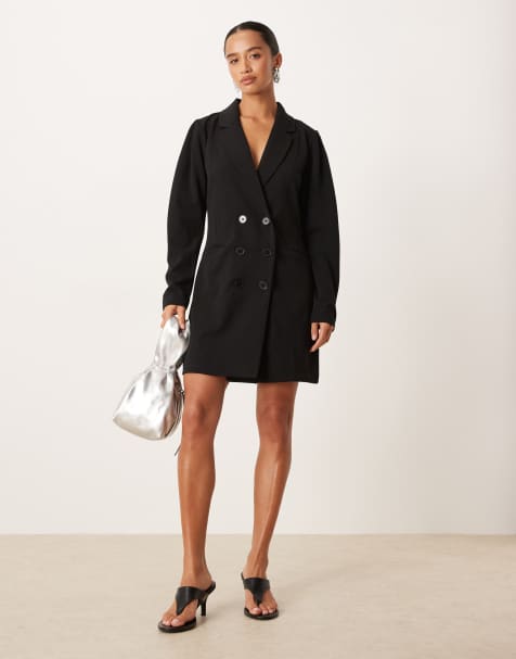 JDY Petite blazer dress in black - view 1