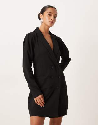 Jdy Petite Blazer Dress In Black