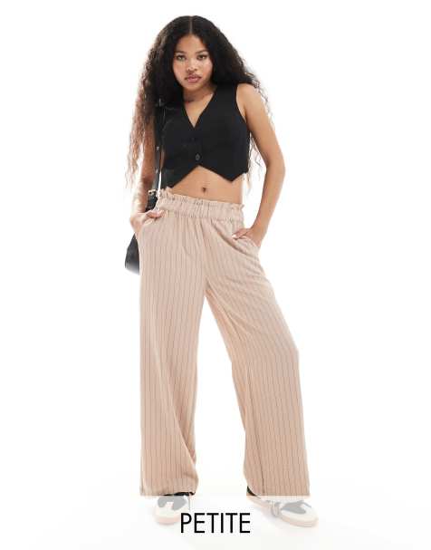 Pantalon Léger Femme Été - Pantalon Disco Femme Pantalon en Coton et Lin  pour Femmes Pantalon Palazzo Taille Haute a Jambe Large Pantalon Bouffant