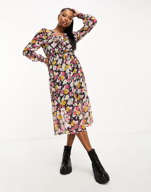 Jdy floral dress discount
