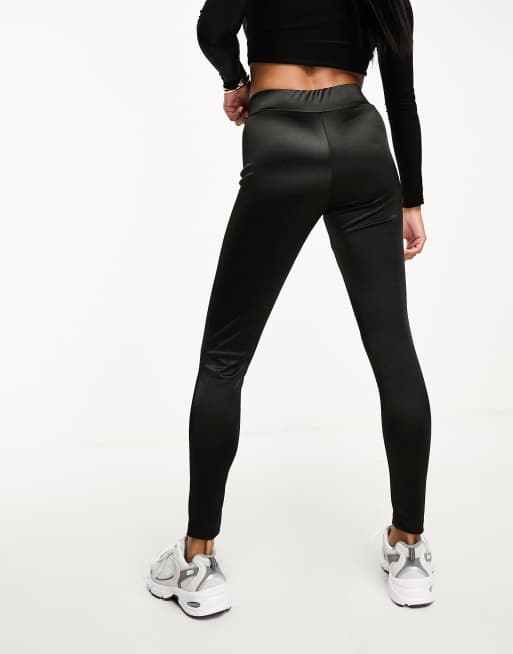 Petite shiny leggings sale