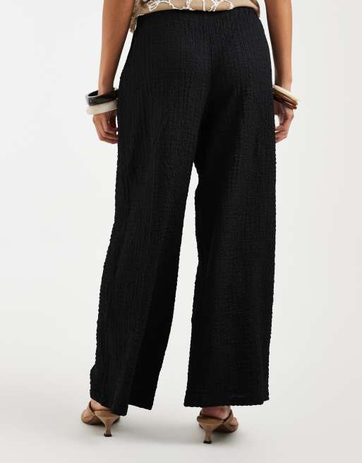 JDY Petite textured tailored pants in black - part of a set, 4 of 5