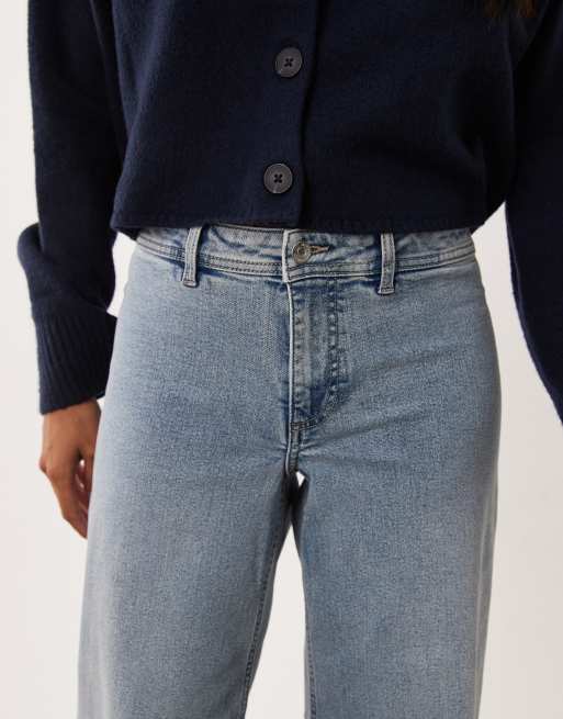 JDY Petite Vanessa wide leg jeans in light blue, 5 of 5