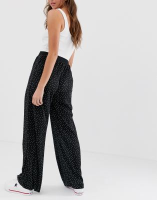 polka dot trousers asos