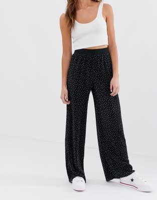 asos polka dot trousers